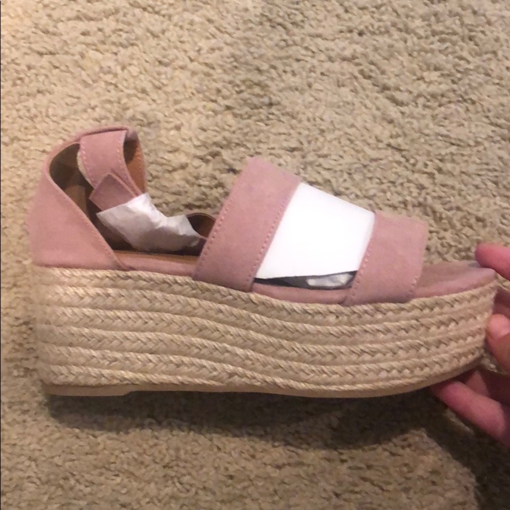 Dusty rose espadrilles - Picture 3 of 5